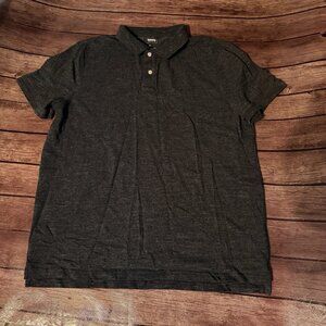 Men’s Sonoma Dark Heather Gray Polo Shirt XL